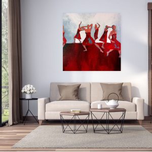 100. La danse sacrée rouge mes1