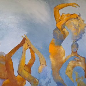 Le printemps est une peinture de Corinne Malfreyt, inspirée par l'opéra Carmen de Bizet.