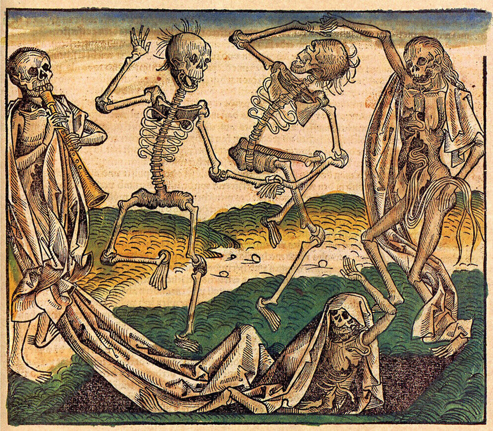 Danse Macabre, Michael Wolgemut, 1493